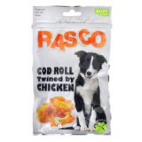 RASCO rágcsálnivaló - tőkehal tekercs csirkehús bevonattal, 80 g