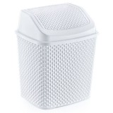 Rattan hatású billenős szemetes 6,2L N009
