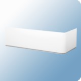 Ravak akrilkád A előlap 10° 170 cm balos fehér