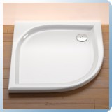 Ravak Elipso 100 PAN negyedköríves zuhanytálca, 100x100 cm, fehér, akril - RAV-A22AA01410