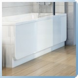 Ravak előlap A Chrome szögletes akrilkádhoz, 170cm