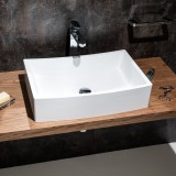 Ravak FORMY 02 500 D mosdó túlfolyó nélkül fehér