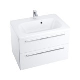 Ravak fürdőszobai szekrény mosdó alá, SD 700 Chrome II fehér/fehér X000000920