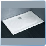 Ravak Gigant Pro téglalap alakú zuhanytálca, 120x80 cm, fehér, öntött műmárvány - RAV-XA03G401010