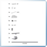 Ravak "U" előlap panelkit