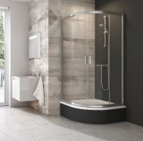 Ravak Zuhanykabin BLCP4-90 Sabina krómhatású+Transparent