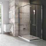 Ravak Zuhanykabin BLRV2K-100 szatén+Transparent