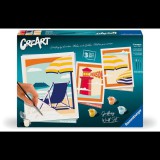 Ravensburger CreArt ART Collection - Tengerparton festmény 3 darabos készlet 24x30cm (23901)
