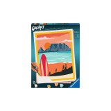 Ravensburger CreArt Festő készlet - Naplemente a parton (23898)