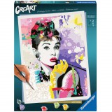 Ravensburger CreArt Premium Kifestő készlet - Audrey Hepburn (25526)