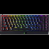 Razer BlackWidow V3 Mini HyperSpeed Yellow Switch US vezeték nélküli billentyűzet fekete (RZ03-03890100-R3M1) (RZ03-03890100-R3M1)