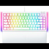 Razer BlackWidow V4 75% (Tactile Switch) Vezetékes Mechanikus Gaming Billentyűzet (Fehér) - Angol (US) (RZ03-05001700-R3M1)