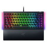 Razer BlackWidow V4 75% Vezetékes Mechanikus Gaming Billentyűzet (Fekete) - Angol (US) (RZ03-05000100-R3M1)