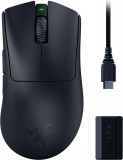 Razer DeathAdder V3 Pro + HyperPolling Wireless Dongle Bundle Black RZ01-04630300-R3WL