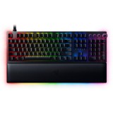 Razer Huntsman V2 Analog USB QWERTY Amerikai angol Fekete billentyűzet