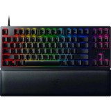 Razer Huntsman V2 Tenkeyless Red Switch mechanikus billentyűzet (US, USB, fekete)