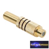 RCA aljzat Aranyozott fekete