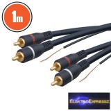 RCA kábel 2 x RCA dugó - 2 x RCA dugó 1,0 m