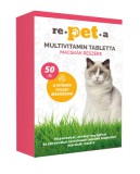 Re-pet-a Repeta multivitamin tabletta macskák részére 50 db