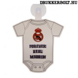 Real Madrid autós tábla "baba a fedélzeten" - Real szurkolói ablaktábla