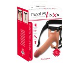 Realistixxx Strap-on - felcsatolható, üreges dildó (natúr)