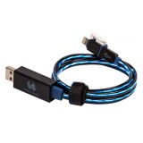 Realpower floating cable 2in1 74,5cm Blue 185961