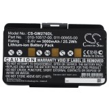 RealPower Garmin 011-00955-00, 010-10517-01, 010-10517-00 8.4V 3000mAh utángyártott akku Li-ion