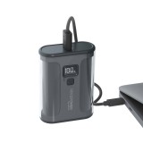 Realpower PB-10000 35W 10000mAh PowerBank Black 444413