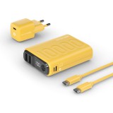 Realpower PB-10000 Set 10000mAh Powerbank Yellow 390659