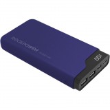 RealPower PB-15000C Type-C Power Bank 15000mAh - Fekete (333643)