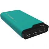 Realpower PB-15000C Type-C Power Bank 15000mAh Zöld (243968)