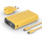 RealPower PB-20000 Power Bank 20000mAh Sárga (390655)