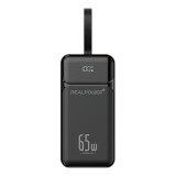 Realpower PB-27000 Pro 27000mAh PowerBank Black 557612