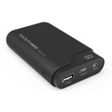 Realpower PB-7500C 7500mAh PowerBank Black 243924