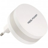 RealPower PBC-1800 Power Bank 1800mAh Fehér (145536)