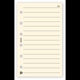 Realsystem 78 x 129mm Vonalas gyűrűs naptár kiegészítő - Krém (3512-00)