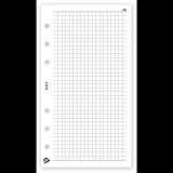 Realsystem 95 x 170mm Négyzethálós jegyzetlap (2413-00)