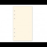 Realsystem 95 x 170mm Sima gyűrűs naptár kiegészítő - Krém (2510-00)