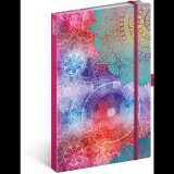 Realsystem Mandala 86 lapos 130 x 210mm vonalas notesz - Mintás (5416-MA)
