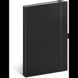 Realsystem Vivella 130 × 210mm Vonalas notesz - Fekete (A-33215)