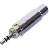 Rean AV Jack adapter 3,5 mm-es sztereo/RCA hüvely Pólusszám=3/sztereo NYS227 Rean (NYS227) - Audió kábel