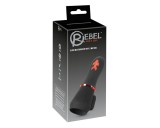 Rebel - akkus, 2 motoros makkvibrátor (fekete)