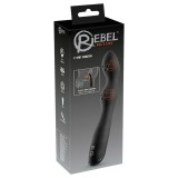 Rebel P-Spot - 2 motoros prosztata vibrátor (fekete)