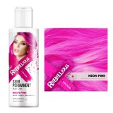 REBELLIOUS Semi Permanent Hair Dye fizikai szinező Neon Pink 100ml
