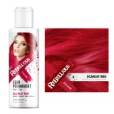 REBELLIOUS Semi Permanent Hair Dye fizikai szinező Scarlet Red 100ml