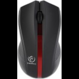 Rebeltec GALAXY 1000DPI fekete-piros vezeték nélküli optikai egér (RBLBYS00035)