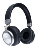 Rebeltec MOZART Bluetooth/AUX fekete vezeték nélküli mikrofonos fejhallgató