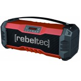 Rebeltec SoundBox 350 Bluetooth, 18 W, USB, AUX, FM fekete-piros hangszóró