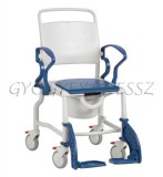 REBOTEC BONN HIGI Kerekes fürdetőszék és szoba WC egyben KÉK