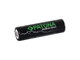 Rechargeable battery 18650 3350mAh Li-Ion 3,7V Premium PATONA PT6516